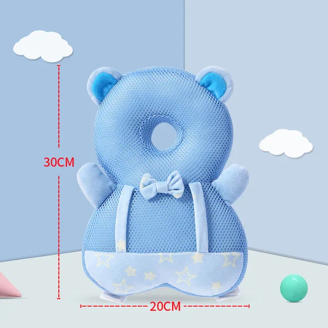 Adjustable Toddler Baby Head Protector Backpack - Safety Cushion for Baby Walkers, Protects Infant's Head during Walking