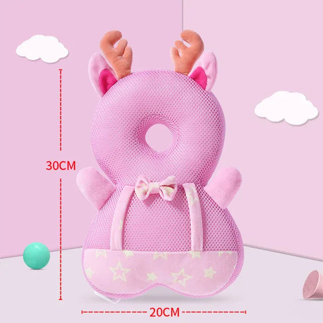 Adjustable Toddler Baby Head Protector Backpack - Safety Cushion for Baby Walkers, Protects Infant's Head during Walking