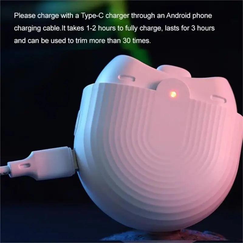 Ultimate Electric Nail Sharpener: Multi-Functional Hand-Held Tool for Effortless Nail Care - Perfect for Adults & Children